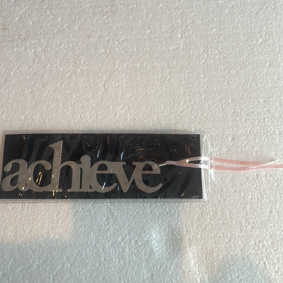 Mary Kay bookmark achieve silver tone gift consultant graduate reader - Picture 2 of 4
